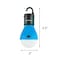 Wakeman Portable LED Tent Light Bulbs - Indoor/Outdoor Hanging Light for Camping by Blue, 2PK 75-CL1020 - alternate 3